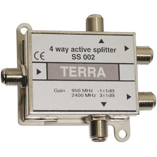 TERRA SS-002 - 4-ех канальный активный делитель сигнала